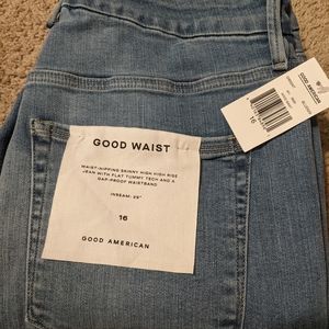 Good American BRAND NEW jeans - size 16